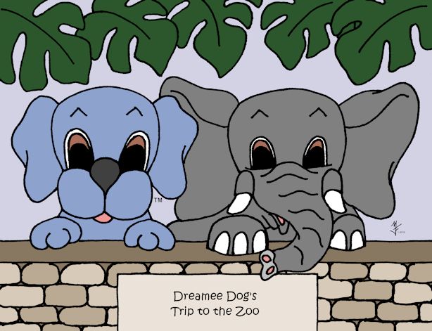 Play Dreamee Dog's A Trip to the Zoo board game. It's fun!