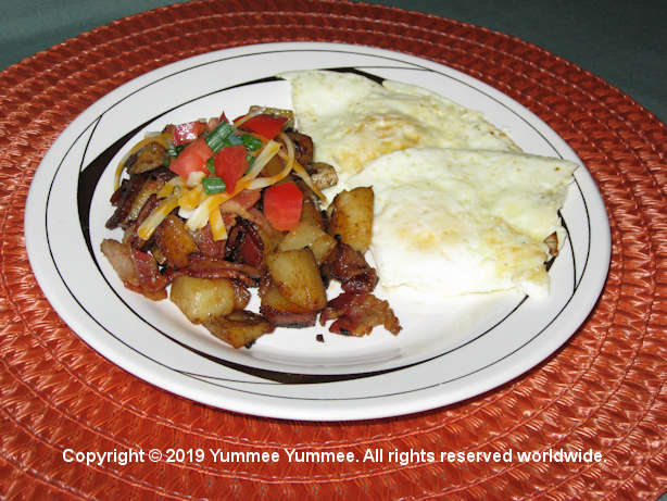 Breakfast, brunch, lunch or dinner - this recipe satisfies a hungry man, woman, or child.