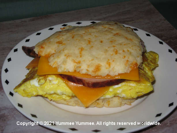 Forget fast food! Make your special breakfast sandwich - gluten-free.