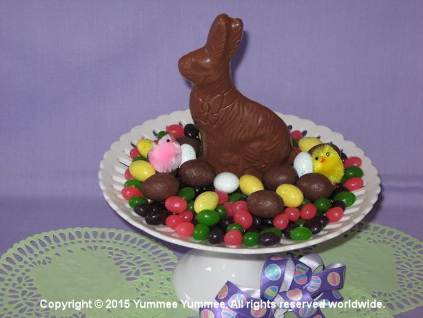 Chocolate Bunny Centerpiece