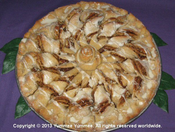 Maple Pecan Twist Coffee Cake with Breads mix.