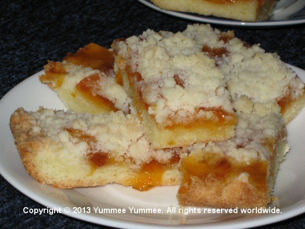 Apricot Bars are yummee. Easy to bake and fun to eat. It's gluten-free simplicity.