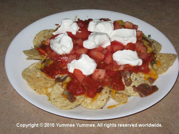 Nachos are great microwave food - quick and simple!