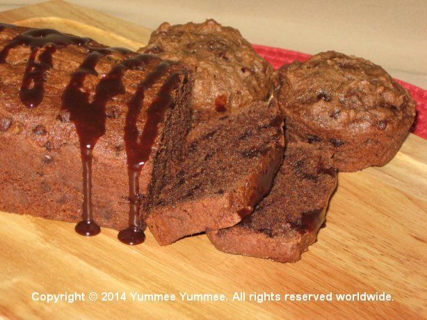 Gluten-free Chocolate Quick Bread is egg free and dairy free.