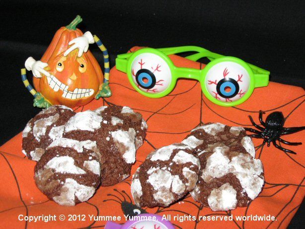 It's Spooky Season! Set your sights on Chocolate Crackle Cookies.