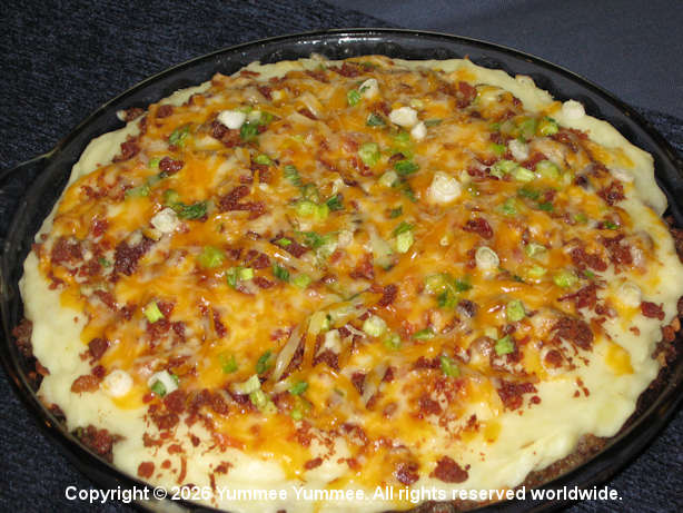 Sausage, bacon, & potatoes - what's not to like? Yum!