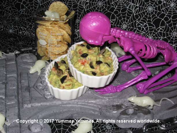 Let the dream begin, let your darker side give in with Ghastly Guacamole.