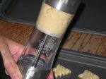 Ungreased Cookie Press - Easy to make - No Mess!