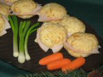 Chicken Pot Pie Biscuits - Finger Sandwiches