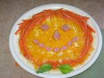 Yummee Yummee Microwave Pizza - A Smiling Scarecrow