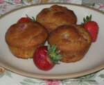 Yummee Yummee Springtime Strawberry Cream Muffins