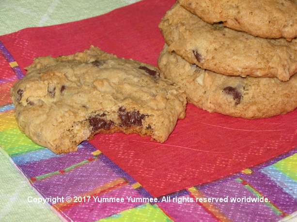 Oatmeal Chocolate Chip are a classic cookie with coffee.