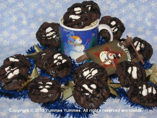 Make Dark Chocolate Marshmallow Cookies for fans of dark chocolate.