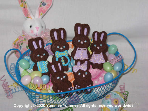 These bunnies will disappear as fast as you can decorate them