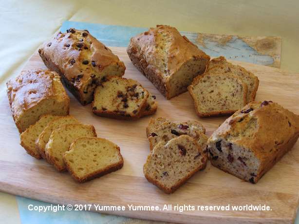 Enjoy a burst of citrus flavor with a choice of Orange Quick Breads.