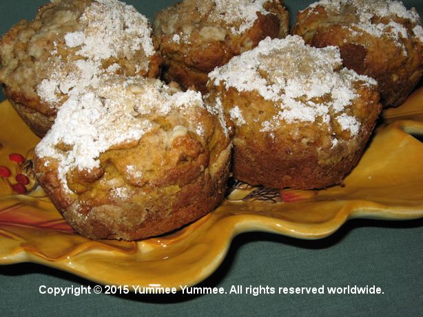 Brown Sugar Pumpkin Bread makes marvelous jumbo muffins.