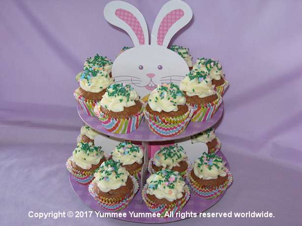 Make some bunny treats with Carrot Cake. Yum!
